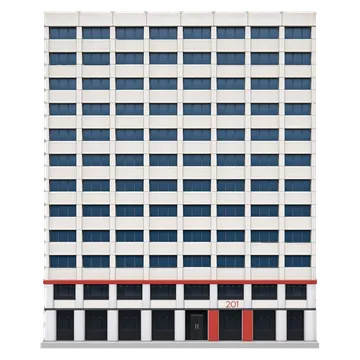 Clay-style rendering of Amplitude in San Francisco