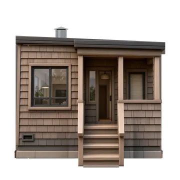 Clay-style rendering of The Sea Ranch in The Sea Ranch